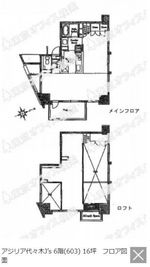 パーソナルトレーニングジム インテンションの間取り図