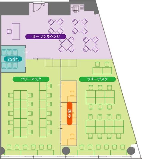 コワーキングスペース - 川崎アントレサロン