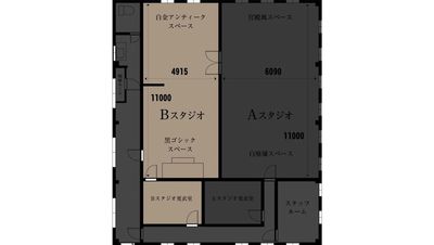 スタジオサイトルBスタジオ - スタジオサイトル 個人【サイトルBスタジオ】アンティークスタイルなレンタルスタジオの間取り図