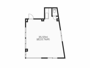 スタジオ白猫屋　調布店 調布ダンススタジオの間取り図