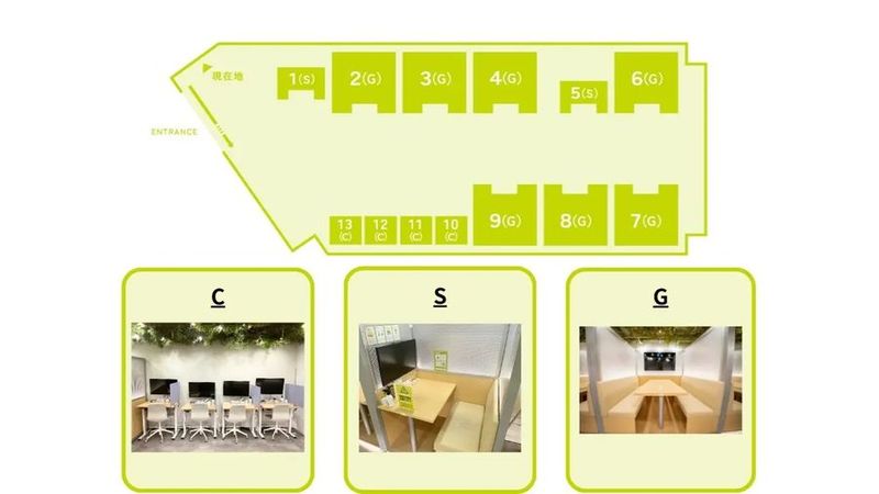 【新橋駅徒歩1分｜65名利用可】貸切/Wi-Fi/電源/モニター - FEEEP新橋店
