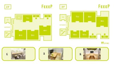 FEEEP秋葉原岩本町店 【秋葉原駅徒歩2分｜30名利用】貸切/Wi-Fi/電源/モニターの間取り図
