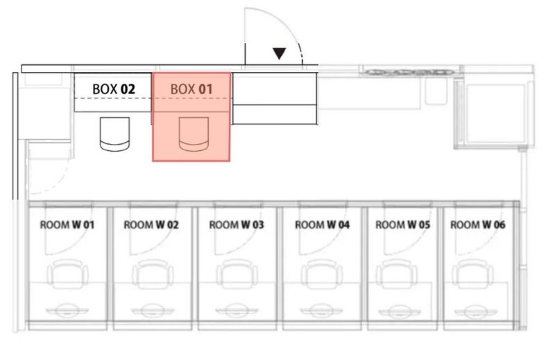 BOX 01(1名) - H¹T市川（サテライト型シェアオフィス）