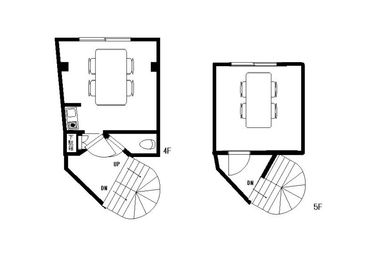 COCODE阿佐ヶ谷 【5階】レンタル会議室　の間取り図