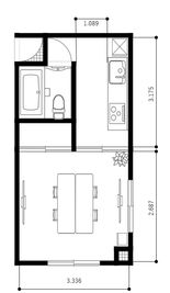 CurioSpaceせいせき レンタルスペースの間取り図