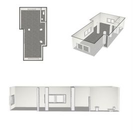 .lab(ドット ラボ) 写真スタジオ　展示会　教室の間取り図