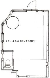 Cafe Fuze[カフェ フーゼ] レンタルスペース/カフェ/キッチンの間取り図