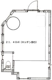 Cafe Fuze[カフェ フーゼ] レンタルスペース/カフェ/キッチンの間取り図