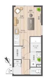 荻窪レンタルサロンYou 完全個室プライベートサロンの間取り図