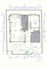 【1F平面図】(グレー部分は利用不可) - アトリエ阿佐ヶ谷 アトリエ阿佐ヶ谷"Atelier Asagaya" 撮影スタジオの間取り図