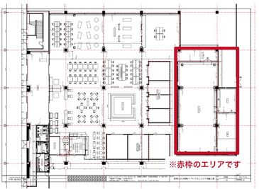 北九州イノベーションセンター 本格機材完備スタジアム型スペース【北九州イノベーションセンター】の間取り図