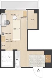 レンタルサロンカベリ学芸大学店の間取り図