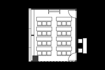 AP名古屋 E+Fの間取り図