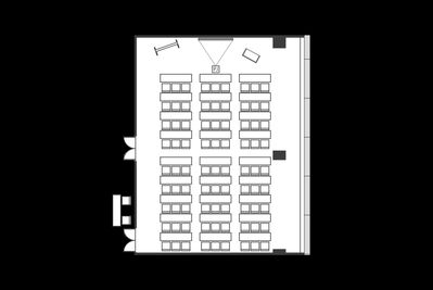 AP名古屋 P+Qの間取り図