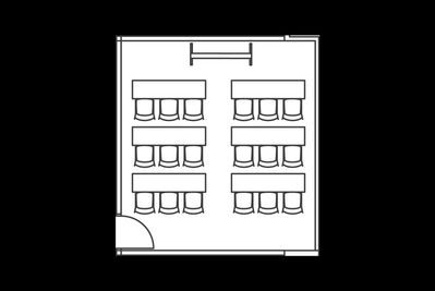 AP大阪梅田東 Fの間取り図