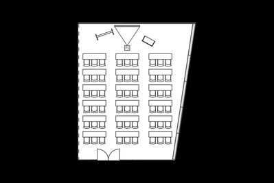 AP大阪淀屋橋 Kの間取り図