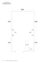 メゾンシンテンチ  レンタルスペースの間取り図