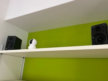 スピーカーあり - Studio Pirara 鏡・音響あり・更衣室完備のレンタルスペースの設備の写真