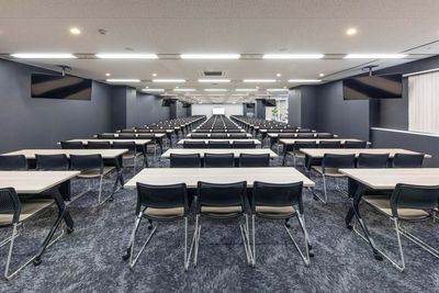 【SK905|スクール形式 最大198名収容】地下鉄名城線 矢場町駅 徒歩5分!無料Wi-Fi付き - リファレンス名古屋栄貸会議室ナディアパーク