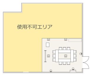 リファレンス広島小町ビル貸会議室 komaB02 TypeAの室内の写真