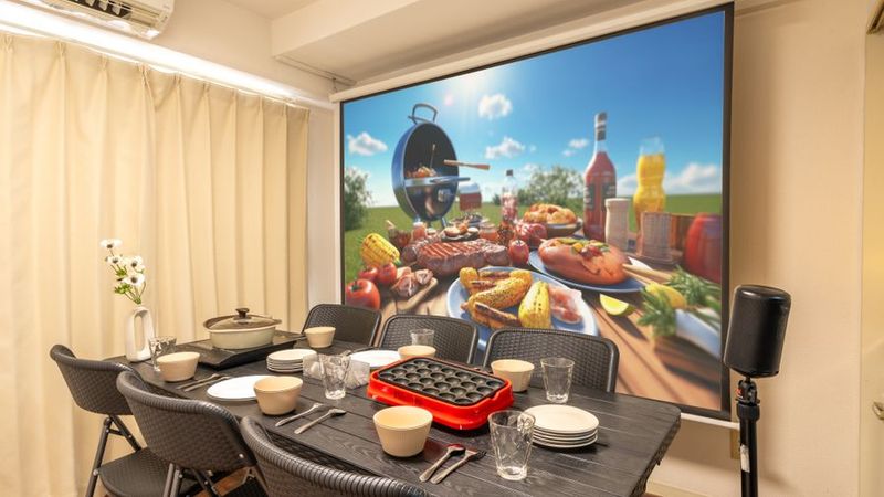 【ハヌル四条河原町】室内＆テラスバーベキュー🍖最大15名✨ - 烏丸駅2分♪四条駅4分♪パーティー/撮影/レンタルスペース