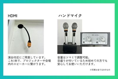 銀座ユニーク貸会議室5丁目店 G301 大会議室の設備の写真