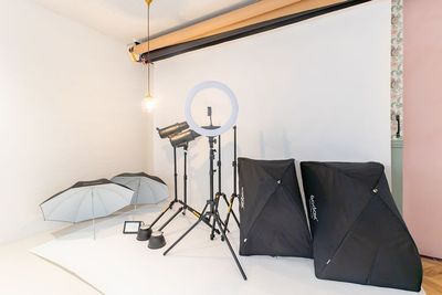 撮影機材もご利用いただけます📸 - milk studio 飯田橋店 milk studio 飯田橋店（11名様〜）の設備の写真