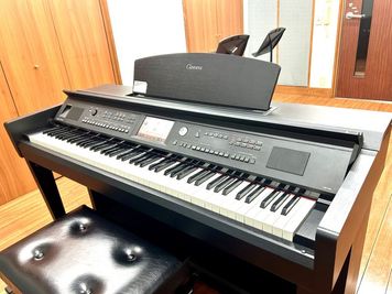 電子ピアノ - ミュージックサロン天王寺Emu 電子ピアノ・管楽器・弦楽器防音部屋 Emu3教室の室内の写真