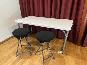 折りたたみのテーブル - かわせみ亭 古民家スペースかわせみ亭巣鴨の設備の写真