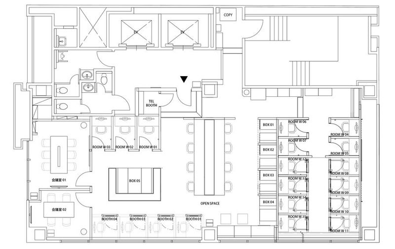 ROOM W 14 - H¹T立川　（サテライト型シェアオフィス）