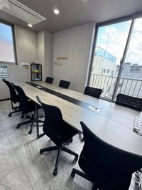 いいオフィス武蔵小山 by リンクフロンティア 8名会議室（Room A）の室内の写真