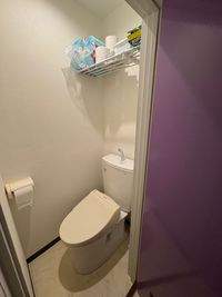 トイレはウォシュレット完備です♬ - ハルのお気軽ちょい練スタジオ　お気軽スペースHARU ハルのお気軽ちょい練スタジオ　天文館樋之口町　お気軽スペースハルの設備の写真
