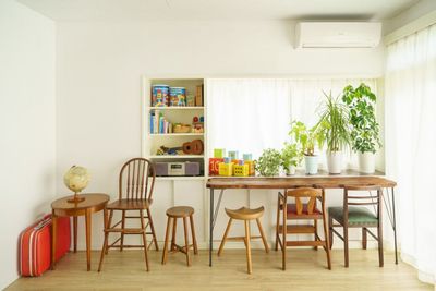 常設備品は無料です。 - 杉並ハウススタジオ 白い小さな一軒家ハウススタジオ　杉並区　本物のこだわり建築の室内の写真