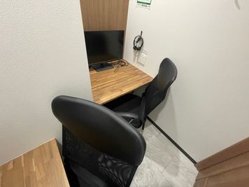 いいオフィス品川 2名個室（ブース13）7階の室内の写真