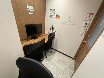 いいオフィス品川 3名個室（ブース3）7階の室内の写真