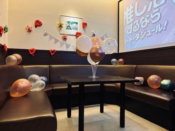 大音量で騒いでそのまま帰れる🚀駐車場あり🚗持ち込みOK☕ゴミ捨て無料🧹プロジェクター📽推し会・本人不在の誕生日会🎂💖 - カラオケ コート・ダジュール上越店