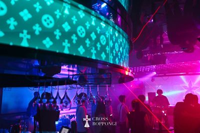CROSS ROPPONGI パーティースペース（DJブース、バーカウンター付き）の設備の写真