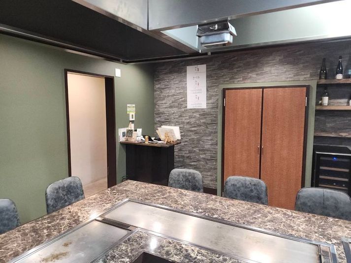 鉄板焼き屋、飲食店スペースレンタル,キッチン - 伊丹中央ビル　レンタルスペース