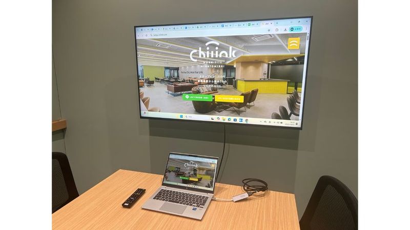 貸し会議室【RoomA - 13㎡】  - chilink WORKSITE MINATOMIRAI