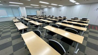【水道橋駅 徒歩6分】名着席可能！会議・セミナーに最適な会議室☆無料Wi-Fiあり[5階L会議室] - LMJ東京研修センター