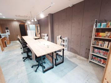 コワーキング席 - い居場所　GOSE コワーキングスペース内　指定席Dの室内の写真