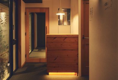 ヒトヤドホールの入口の写真