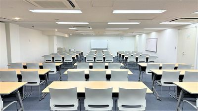 地下1階　会議室A+B【新橋駅　徒歩5分】63名利用可！＜会議・セミナー・研修にオススメ＞ - 【リロの会議室】Forum S　5東洋海事ビル