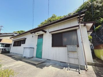 外観です。緑のドアが目印です。 - 福岡北九州レンタルサロン ユメノカネ マッサージ/整体/エステ/ネイルで使えるレンタルスペースの外観の写真