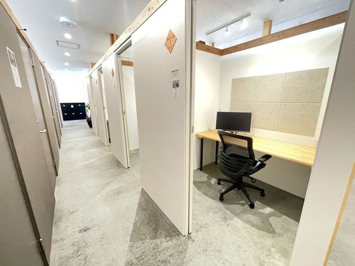 天井開き 個室(鍵付き) No.9 【駐車場完備】 - いいオフィス燕三条 by イチコン