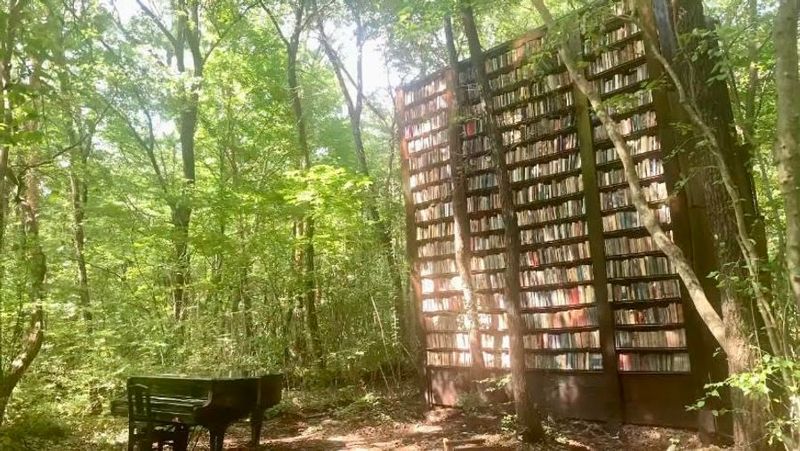 森の中に６mの本棚が佇む場所「那須塩原８８」 - 那須塩原「KIN」