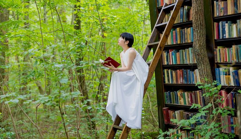 森の中に６mの本棚が佇む場所「那須塩原８８」 - 那須塩原「KIN」