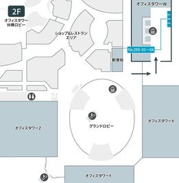 テレキューブ 晴海トリトンスクエアW棟 255-03の室内の写真