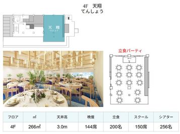 東郷記念館 TENSHO：天翔(4F) TENSHO：天翔(4F)の室内の写真
