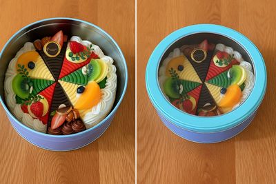 フェイク(模造品)ですので食べられません。写真撮影にご利用ください。 - グランデール名古屋 NRS02⭐️笑顔あふれるパーティースペースの室内の写真